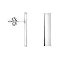 Stab Ohrstecker in 925 Silber