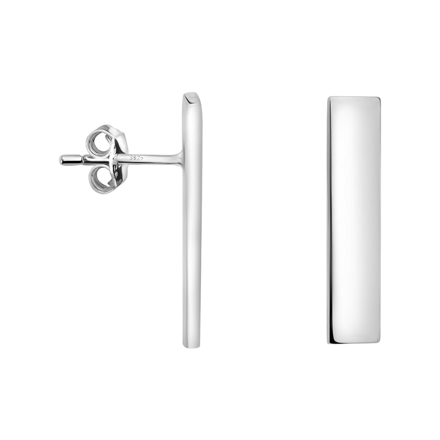 Stab Ohrstecker in 925 Silber