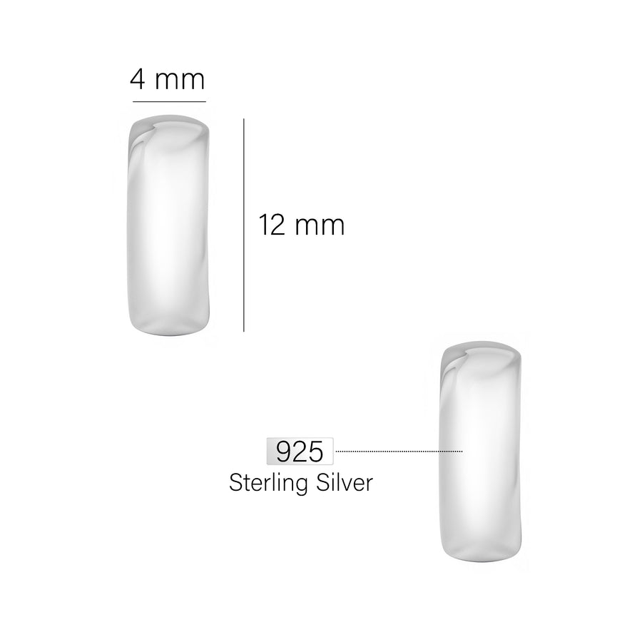 Creolen in 925 Silber
