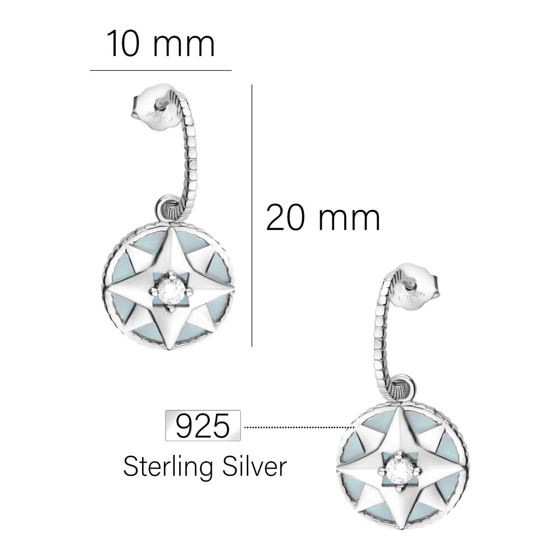 Creolen in 925 Silber