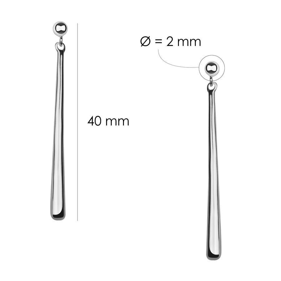 Tropfen Ohrhänger in 925 Silber