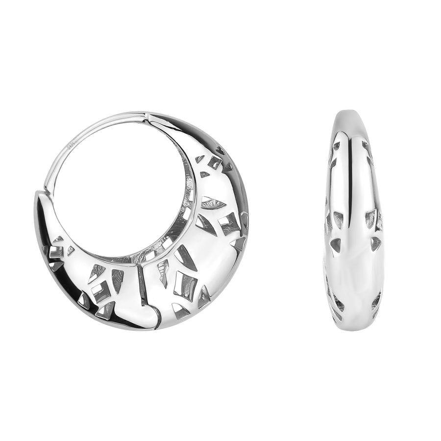 Creolen in 925 Silber