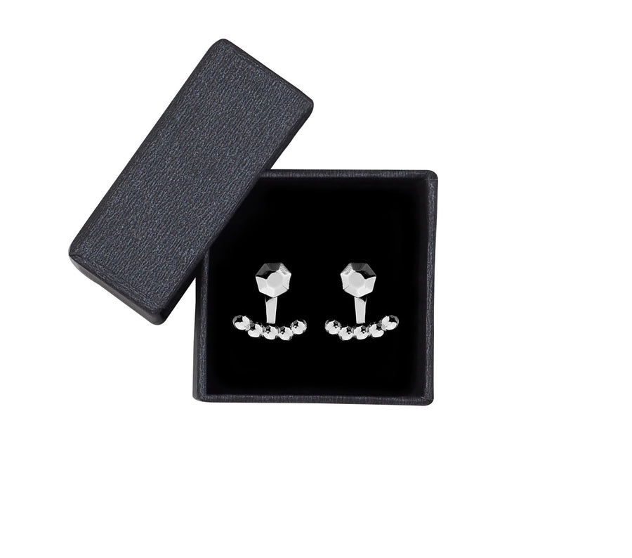 Kugel Ohrstecker in 925 Silber