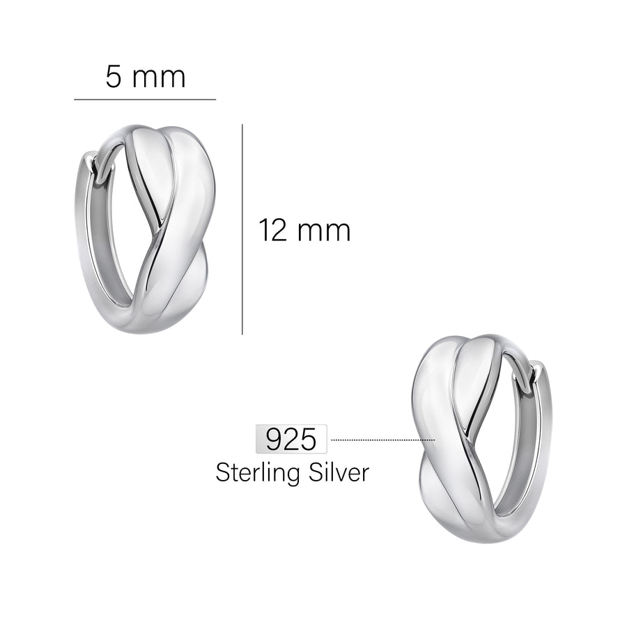 Creolen in 925 Silber