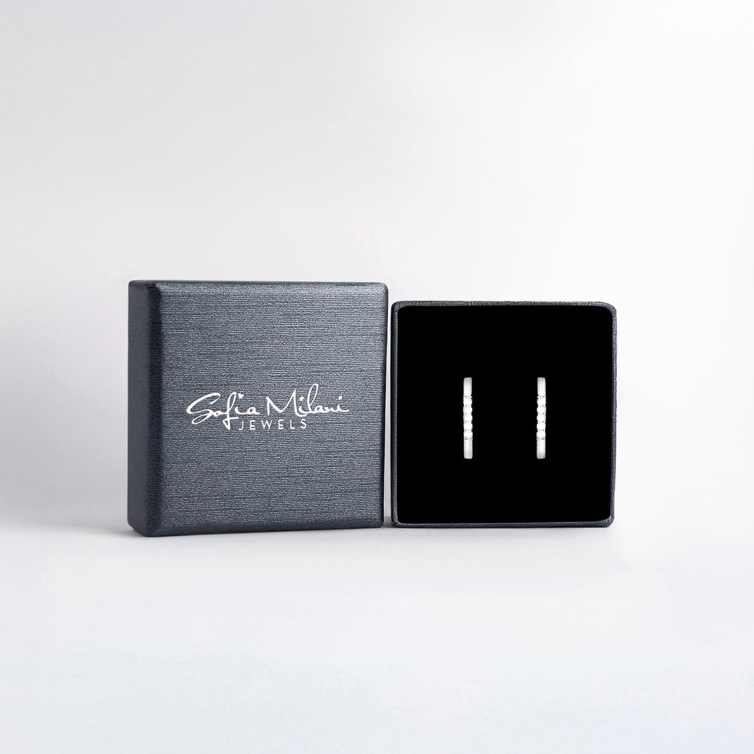 Stab Ohrstecker in 925 Silber