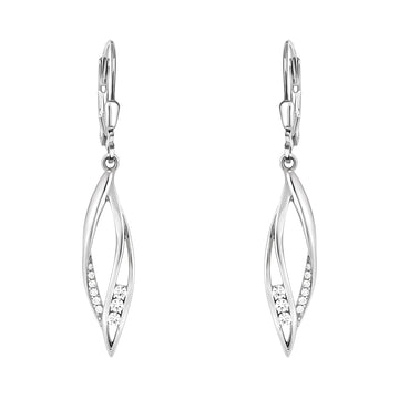 SOFIA MILANI Orecchini A Perno A Cuore In Argento Sterling 925 – ELEGANTI, Senza Tempo, Con Confezione Regalo