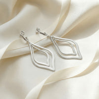 Geo Ohrhänger in 925 Silber