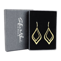 Geo Ohrhänger in 925 Silber