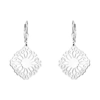 Ornament Ohrhänger in 925 Silber