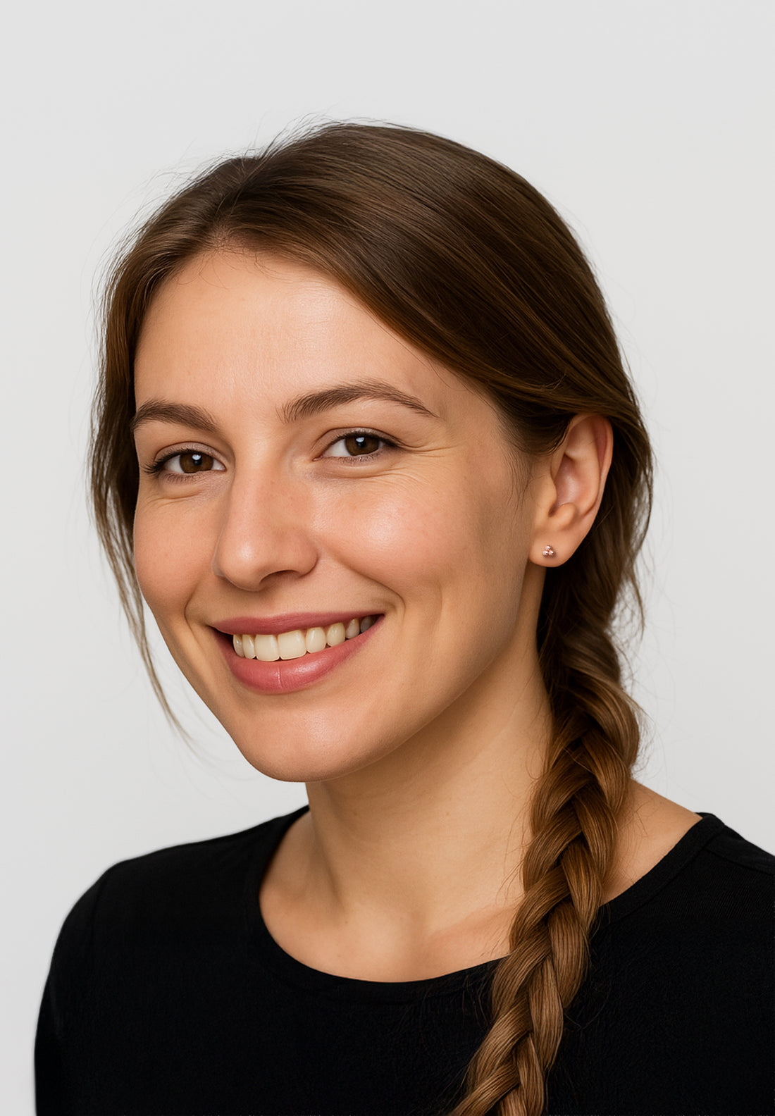 Kugel Ohrstecker in 925 Silber