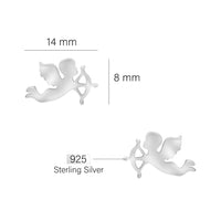 Amor Ohrstecker in 925 Silber