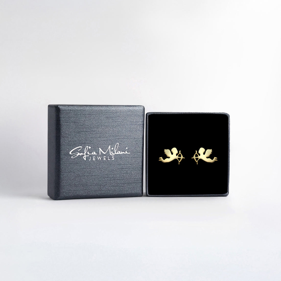 Amor Ohrstecker in 925 Silber