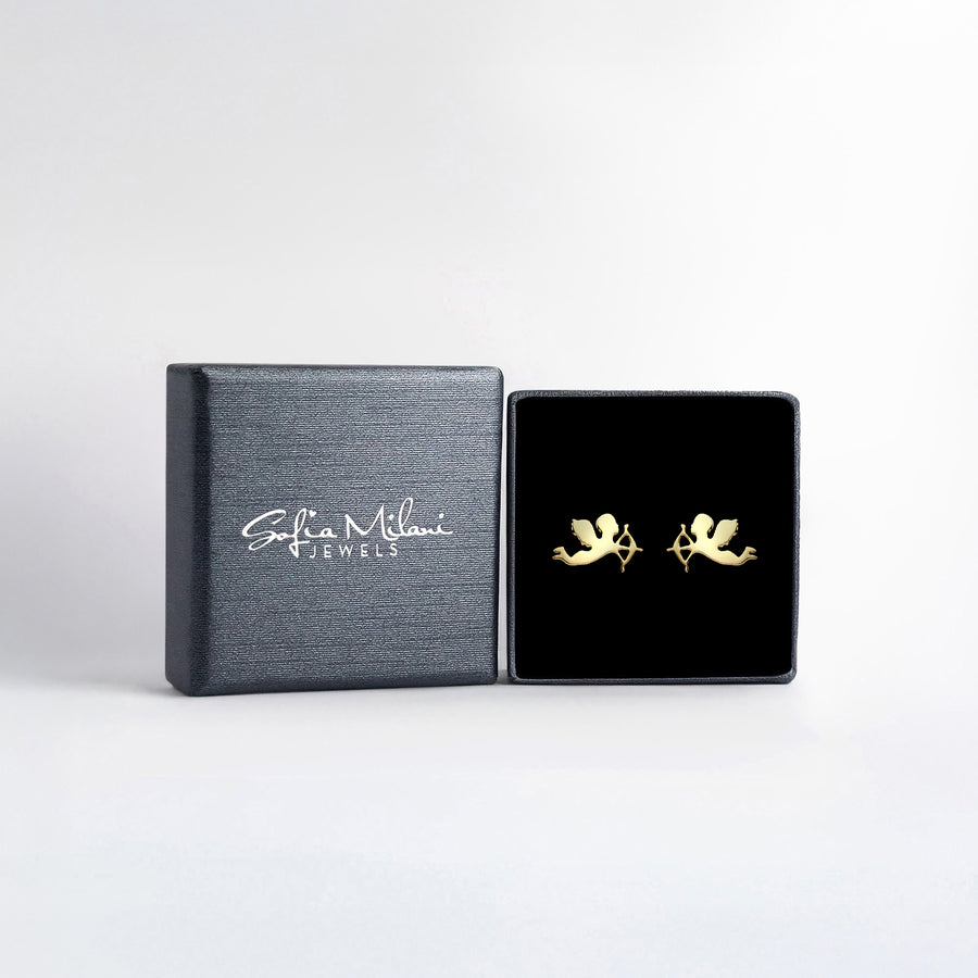 Amor Ohrstecker in 925 Silber
