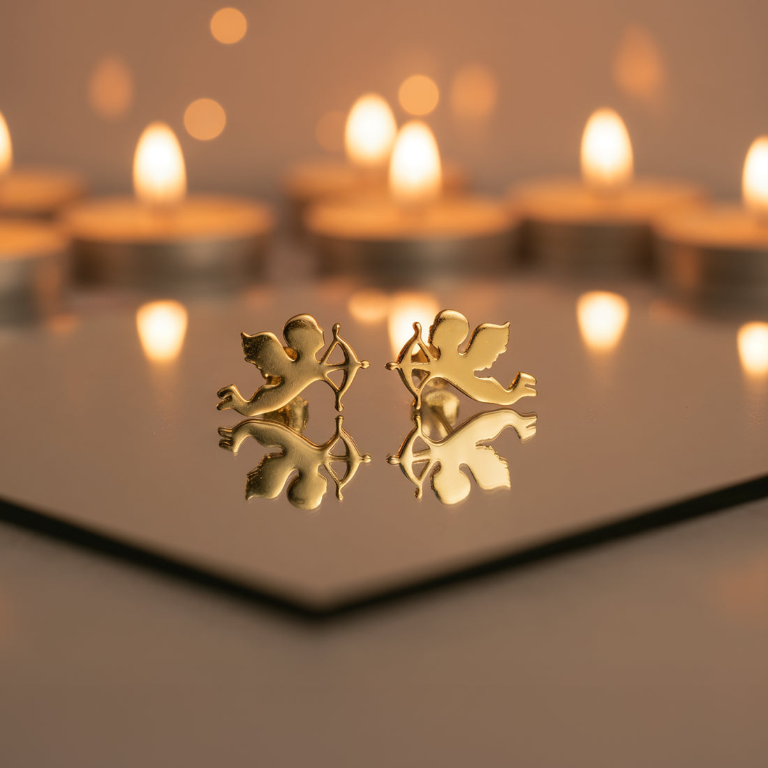 Amor Ohrstecker in 925 Silber
