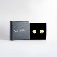 Blume Ohrstecker in 925 Silber