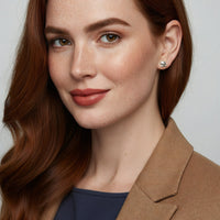 Schmetterling Ohrstecker in 925 Silber