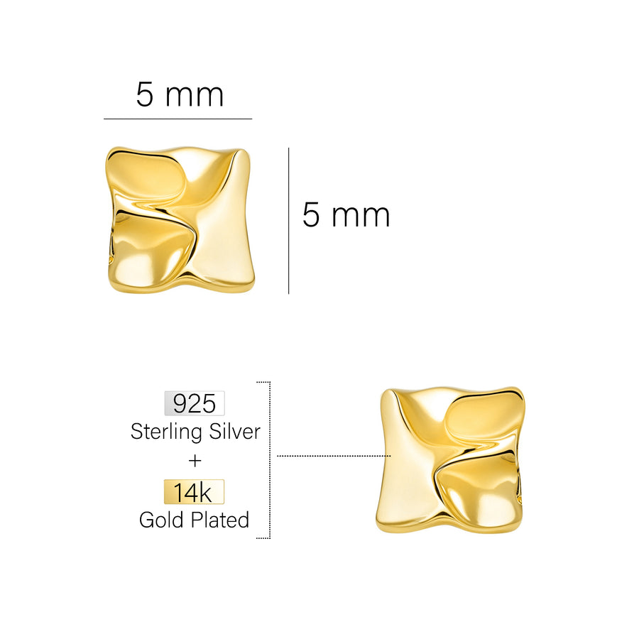 Schmetterling Ohrstecker in 925 Silber