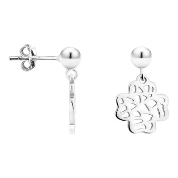 Ornament Ohrhänger in 925 Silber