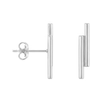 Stab Ohrstecker in 925 Silber