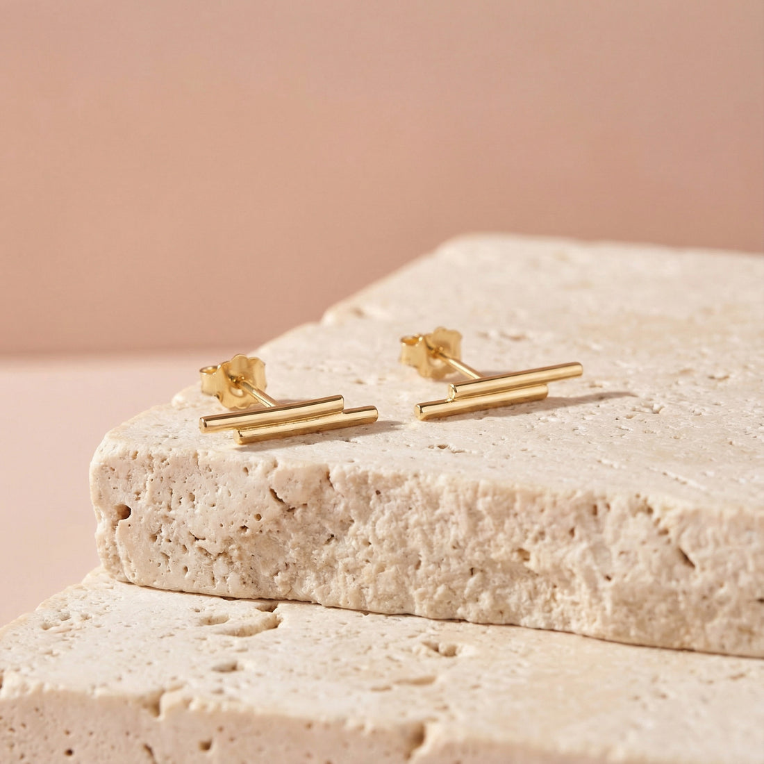 Stab Ohrstecker in 925 Silber