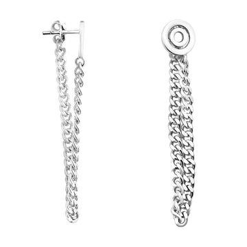 Kette Ohrhänger in 925 Silber