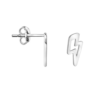 Blitz Ohrstecker in 925 Silber