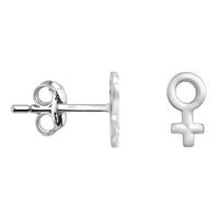 Venus Ohrstecker in 925 Silber