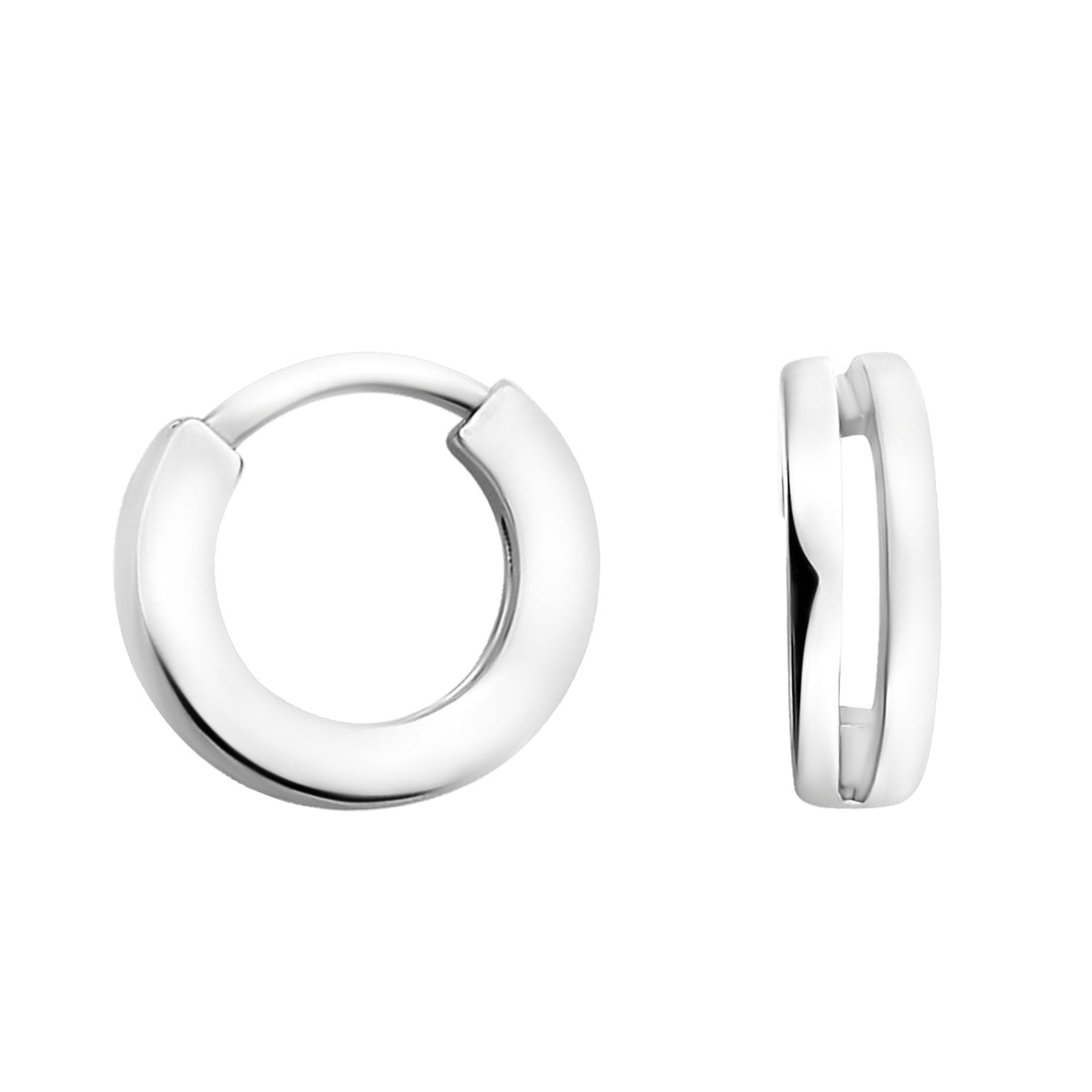 Doppel Creolen in 925 Silber