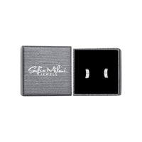 Boxansicht von Dreifach Steck Creolen in 925 Silber von Sofia Milani - E1592