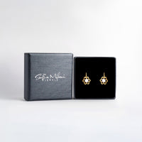 Boxansicht von Blumen Ohrhänger in 925 Silber von Sofia Milani - E1619