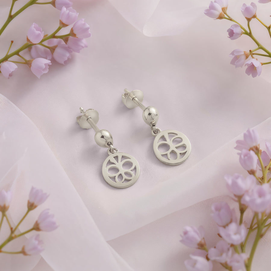 Libellen Ohrhänger in 925 Silber von Sofia Milani - E1666