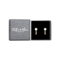 Boxansicht von Zirkonia Ohrstecker in 925 Silber von Sofia Milani - E1731