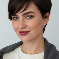 Modelansicht von Herz Ohrhänger in 925 Silber von Sofia Milani - E1770