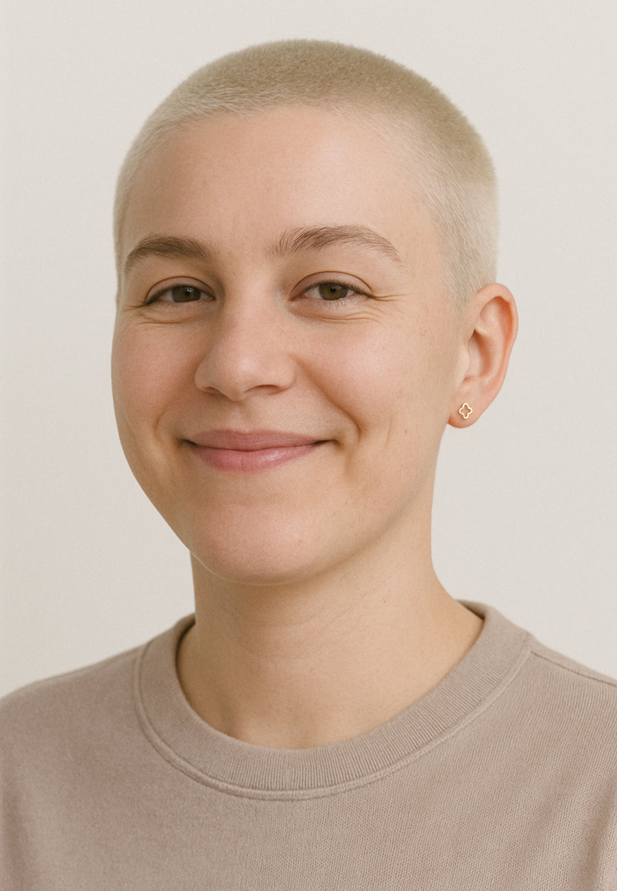 Blumen Ohrstecker in 925 Silber von Sofia Milani