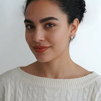 Modelansicht von Perlen Ohrstecker in 925 Silber von Sofia Milani - E1964