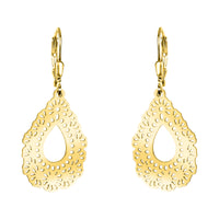 Haupt- und Seitenansicht von Ornamenten Ohrhänger in 925 Silber von Sofia Milani - E2263