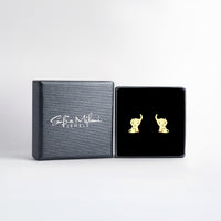 Boxansicht von Elefant Ohrstecker in 925 Silber von Sofia Milani - E2265