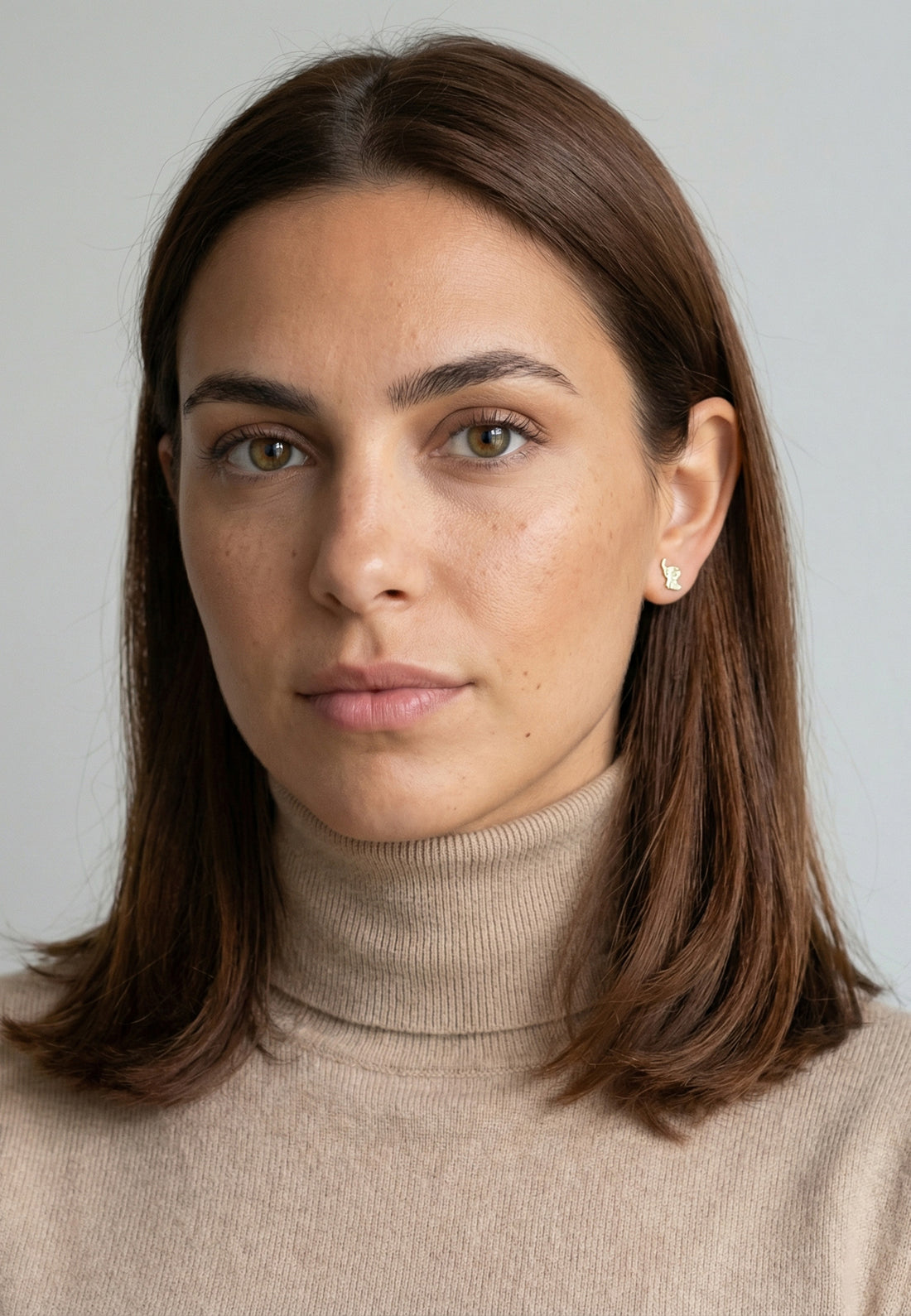 Modelansicht von Elefant Ohrstecker in 925 Silber von Sofia Milani - E2265