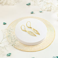 CloseUp Ansicht von Gedreht Ohrhänger in 925 Silber von Sofia Milani - E2544