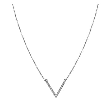 Dreieck Halskette in 925 Silber