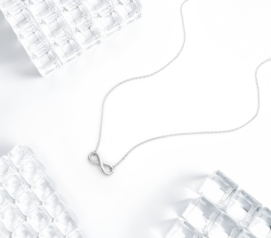 Unendlich Halskette in 925 Silber