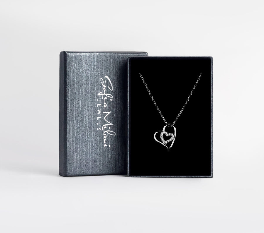 Herz Halskette in 925 Silber