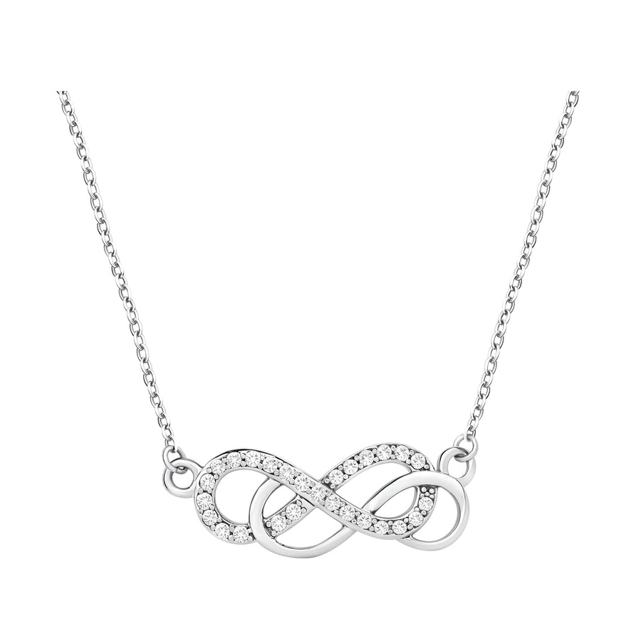 Unendlich Halskette in 925 Silber