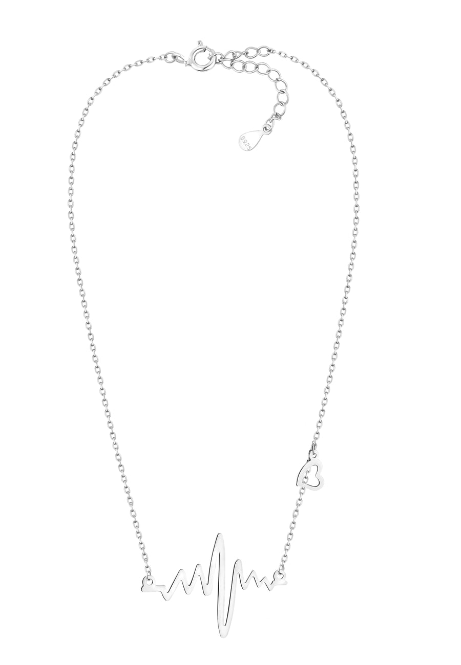 Herz Halskette in 925 Silber