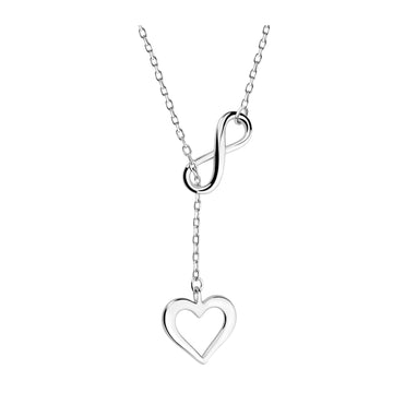 Hauptansicht von Herz Halskette in 925 Silber von Sofia Milani - N0147