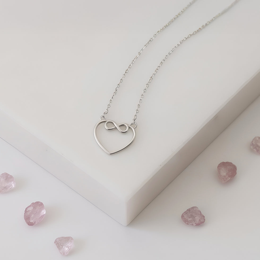 Herz Halskette in 925 Silber