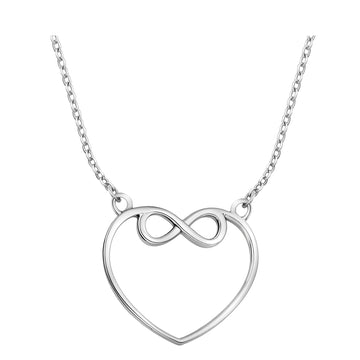 Herz Halskette in 925 Silber