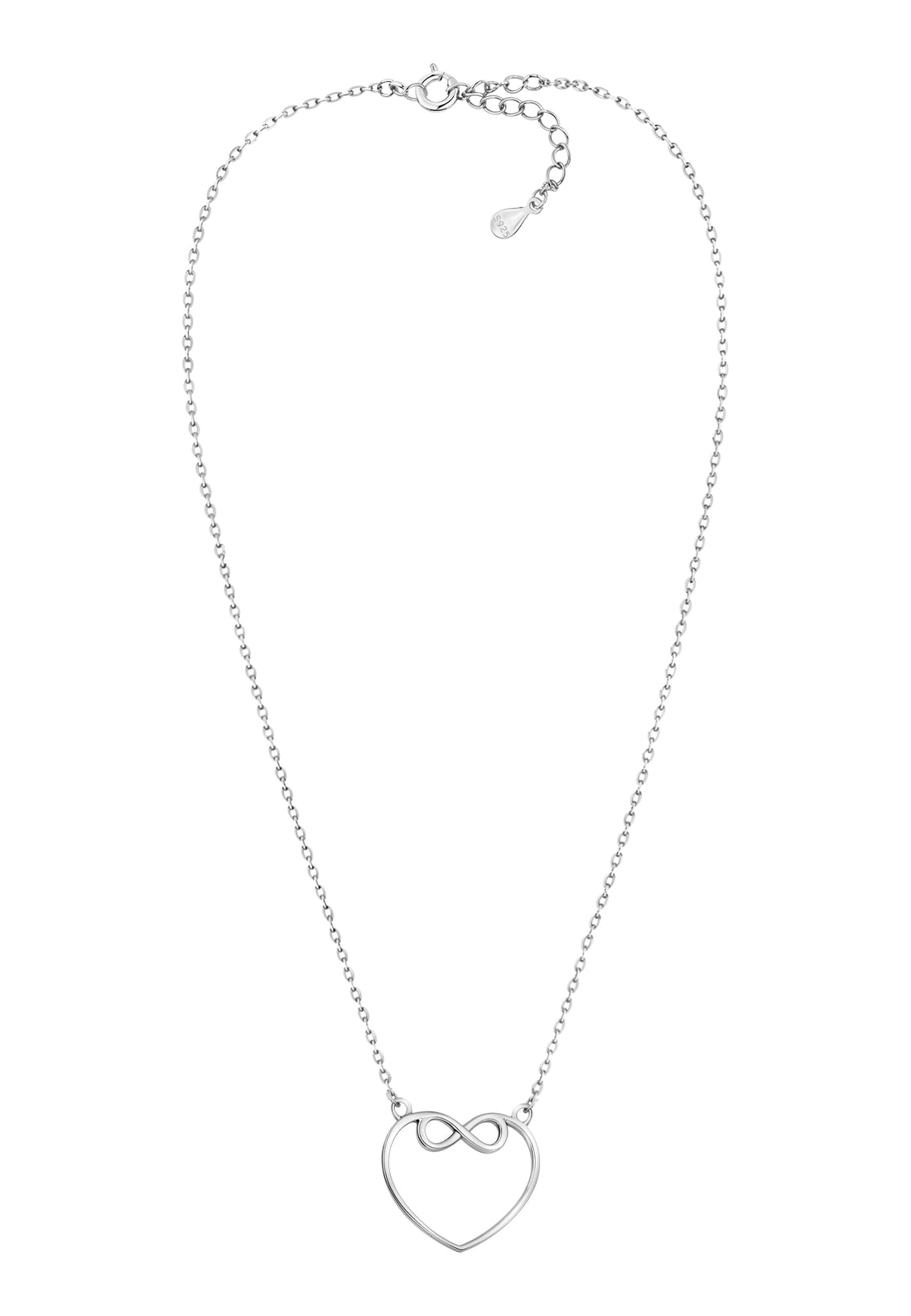 Herz Halskette in 925 Silber