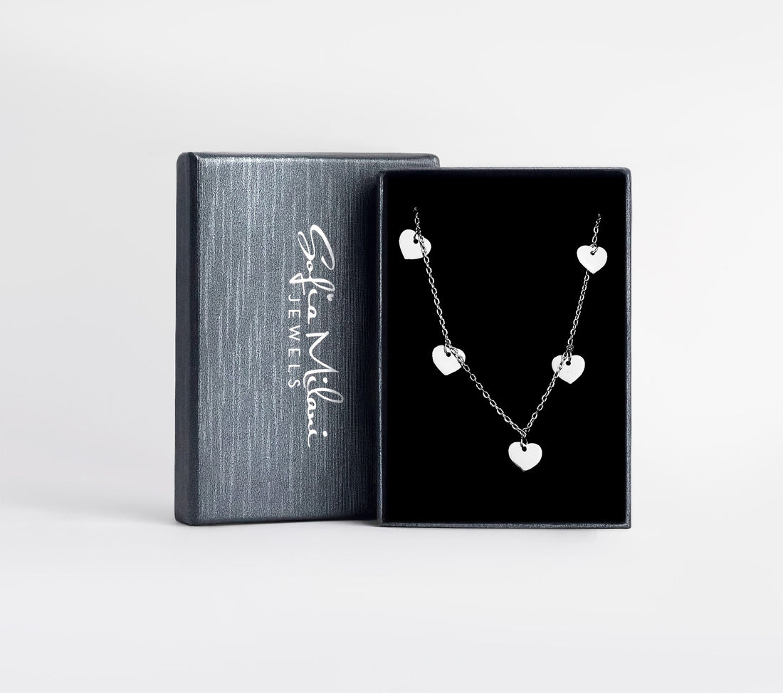 Herz Halskette in 925 Silber