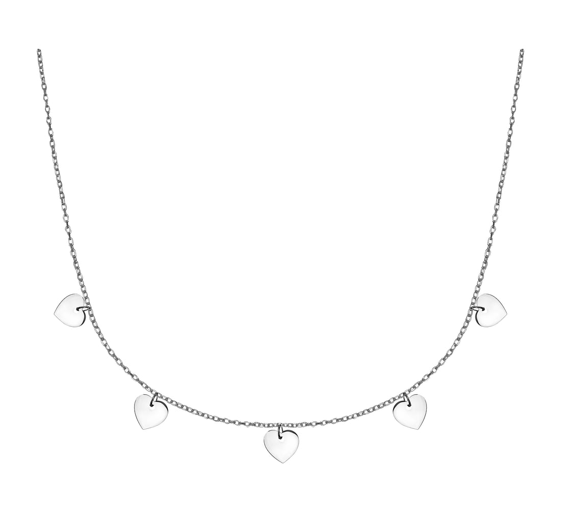Herz Halskette in 925 Silber